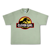 Oil Green clever girl Urban Heavy Tee - artisFamous