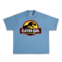 Pebble Blue clever girl Urban Heavy Tee - artisFamous