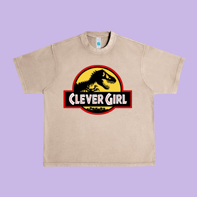 Clever Girl Urban Heavy Tee Designed By Artisfamous