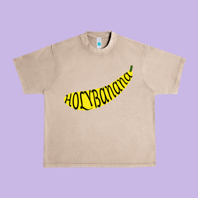 Holy Banana Urban Heavy Tee Designed By Artisfamous