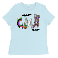 Baby Blue cma Ladies Tee - CowhideDigitalArt