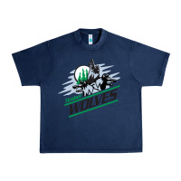 Navy timber wolves Urban Heavy Tee - artisFamous