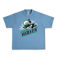 Pebble Blue timber wolves Urban Heavy Tee - artisFamous