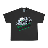 Pigment Black timber wolves Urban Heavy Tee - artisFamous