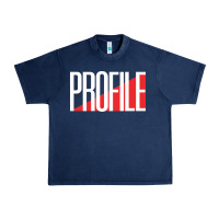 Navy profile records Urban Heavy Tee - artisFamous