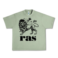 Oil Green ras records Urban Heavy Tee - artisFamous