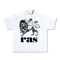 White ras records Urban Heavy Tee - artisFamous