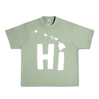 Oil Green hi hawaii Urban Heavy Tee - artisFamous