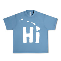 Pebble Blue hi hawaii Urban Heavy Tee - artisFamous