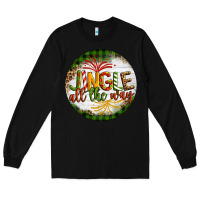 Black Christmas Jingle Long Sleeve Tee - Artiststas