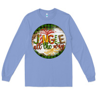 Colony Blue Christmas Jingle Long Sleeve Tee - Artiststas