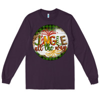 Plum Christmas Jingle Long Sleeve Tee - Artiststas