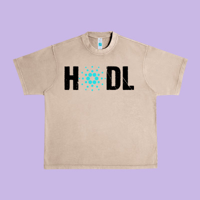 Hodl Cardano Urban Heavy Tee Designed By Artisfamous