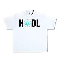 White hodl cardano Urban Heavy Tee - artisFamous