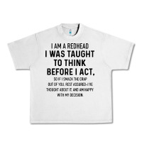 Lunar Rock i am a redhead i was taught to think Urban Heavy Tee - artisFamous