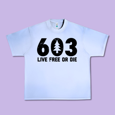 Live Free Or Die 603 Tree Urban Heavy Tee Designed By Artisfamous