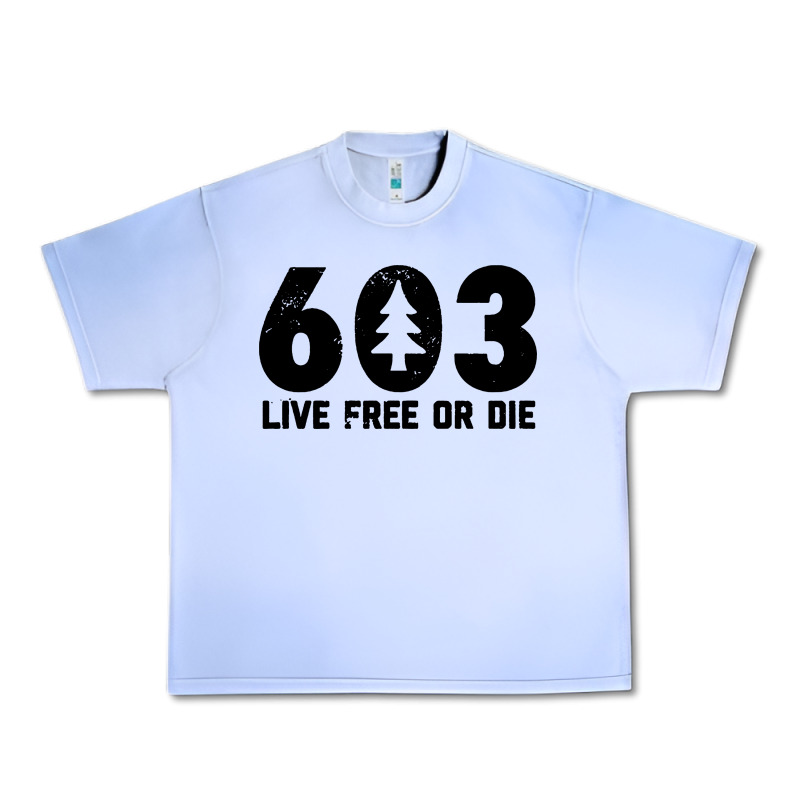 Live Free Or Die 603 Tree Urban Heavy Tee by artisFamous | Teevron