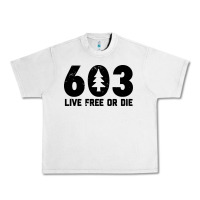 Lunar Rock live free or die 603 tree Urban Heavy Tee - artisFamous