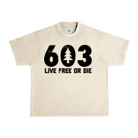 Sandshell live free or die 603 tree Urban Heavy Tee - artisFamous