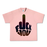 Salmon fuck you middle finger Urban Heavy Tee - artisFamous