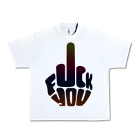 Fuck You Middle Finger Urban Heavy Tee | Teevron