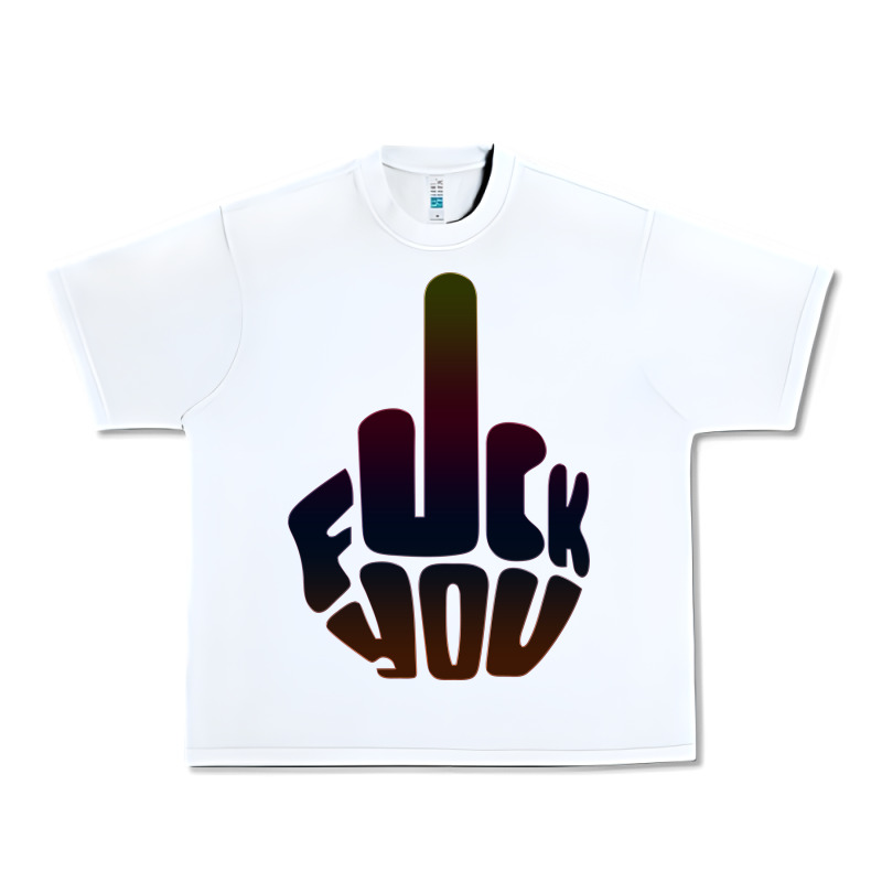 Fuck You Middle Finger Urban Heavy Tee by artisFamous | Teevron