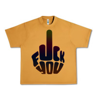 Peanut Butter fuck you middle finger Urban Heavy Tee - artisFamous