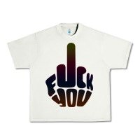 Pistachio fuck you middle finger Urban Heavy Tee - artisFamous