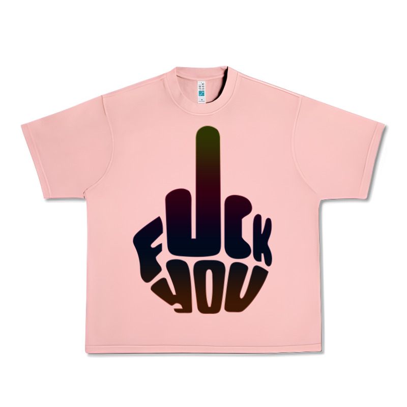 Fuck You Middle Finger Urban Heavy Tee by artisFamous | Teevron