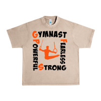 French Oak awesome gymnastics boy gymnast power strong Urban Heavy Tee - artisFamous