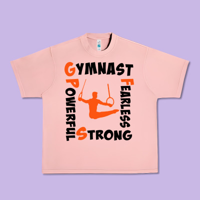 Awesome Gymnastics Boy Gymnast Power Strong Urban Heavy Tee Designed By Artisfamous