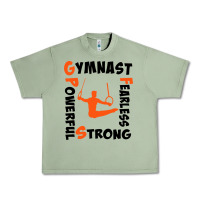 Oil Green awesome gymnastics boy gymnast power strong Urban Heavy Tee - artisFamous