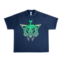 Navy team rayquaza Urban Heavy Tee - artisFamous