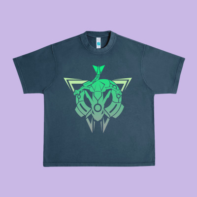 Team Rayquaza Urban Heavy Tee Designed By Artisfamous