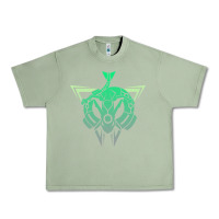 Oil Green team rayquaza Urban Heavy Tee - artisFamous