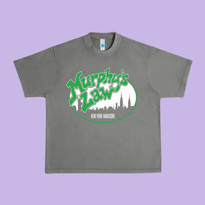 Murphy's Law Urban Heavy Tee Designed By Artisfamous