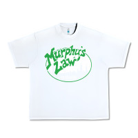 White murphy's law Urban Heavy Tee - artisFamous