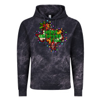 Cloud Black merry Christmas y'all Texas map Vintage Hoodie - BarkalooDesign