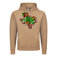 Vintage Coffee merry Christmas y'all Texas map Vintage Hoodie - BarkalooDesign