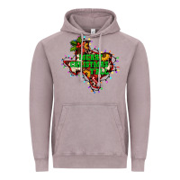 Vintage Zinc merry Christmas y'all Texas map Vintage Hoodie - BarkalooDesign