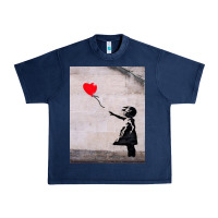 Navy banksy, hope Urban Heavy Tee - artisFamous