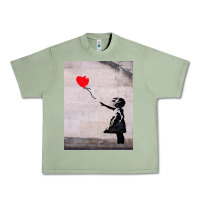 Oil Green banksy, hope Urban Heavy Tee - artisFamous