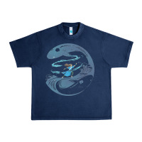 Navy Avatar Katara Urban Heavy Tee - artisFamous