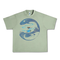 Oil Green Avatar Katara Urban Heavy Tee - artisFamous