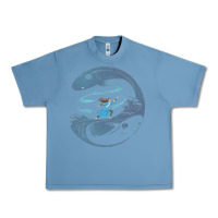 Pebble Blue Avatar Katara Urban Heavy Tee - artisFamous