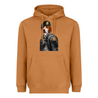 Meerkat Pet Portraits, Custom Pet Portraits, Renaissance Pet Portraits, Custom Heavyweight Hoodie - RanaPortraitStore