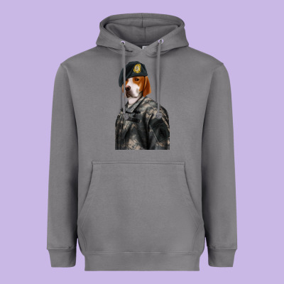 Pet Portraits, Custom Pet Portraits, Renaissance Pet Portraits, Custom Heavyweight Hoodie Designed By Ranaportraitstore