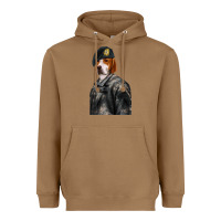 Toasted Coconut Pet Portraits, Custom Pet Portraits, Renaissance Pet Portraits, Custom Heavyweight Hoodie - RanaPortraitStore