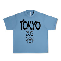 Pebble Blue Olympic RingTokyo 2020 Urban Heavy Tee - artisFamous