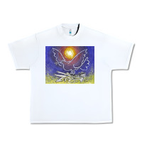 White pablo picasso signed & hand Urban Heavy Tee - artisFamous